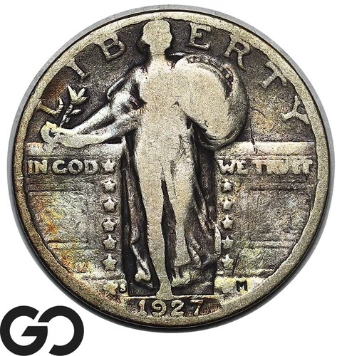 1927-S Standing Liberty Quarter