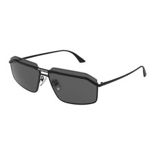 Balenciaga BB0139S 001 Rectangle Black/Grey 64 Men's Sunglasses Frame