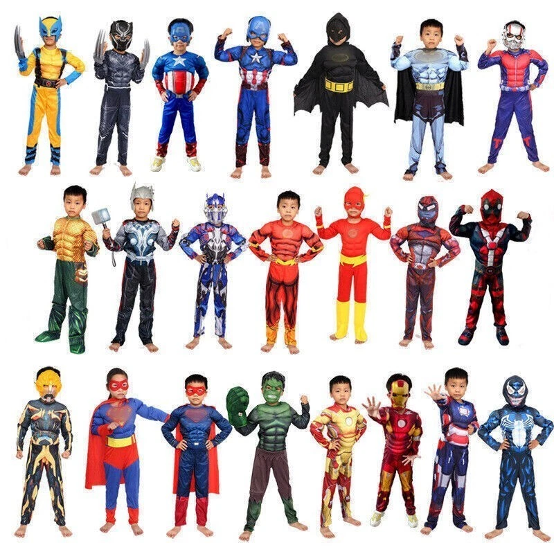 RUBIE'S UK Avengers Endgame Boys Fancy Dress Marvel1 Comics Superhero Children Costumes