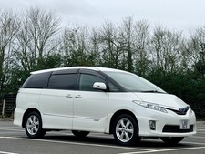 2010 Toyota Estima Hybrid Electric Petrol 7 Seater Auto 4WD MPV Ulez Free White