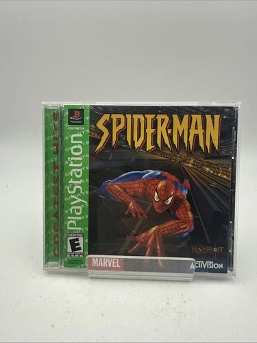 Spider-Man PlayStation 1  PS1 CIB W/REG CARD - Clean - Free Shipping