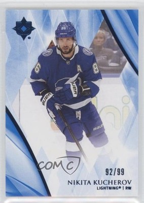 2023-24 Upper Deck Ultimate Collection Blue 92/99 Nikita Kucherov #49 12cy