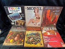 LOT G: 6 WALTER FOSTER ART INSTRUCTION BOOKS,Free Shipping The Model,Fruits...