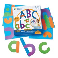 Learning Resources Giant Magnetic Letter 7.75 inches, Multi Color