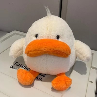 Jellycat Delia Duck, Soft Plush Toy, Grumpy & Quirky Stuffed Toy with Tags