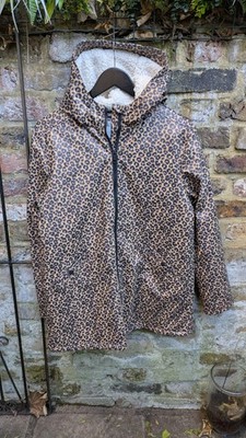 M&S Marks and Spencer Stormwear Leopardenmuster Regenmantel Mädchen 15 bis 16 Jahre