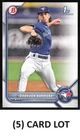 (5) Card Lot - 2022 Bowman Draft #BD-21 Brandon Barriera