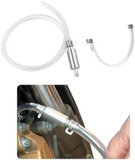 Car Brake Bleeder Hose with Check Valve, Universal, 1 Set