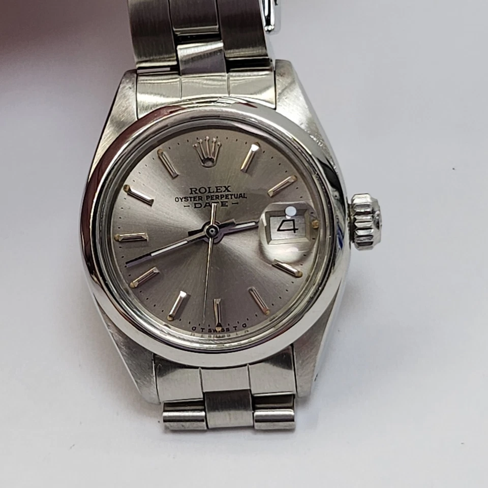 Rolex Damas Fecha 26 mm Acero Oyster Reloj Automático 6916 Circa 1974 Foto 3 de 4