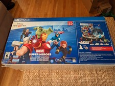 New PS4/PS5 Disney Infinity 2.0 Marvel Super Heroes Collector's Ed. W/Giant Base