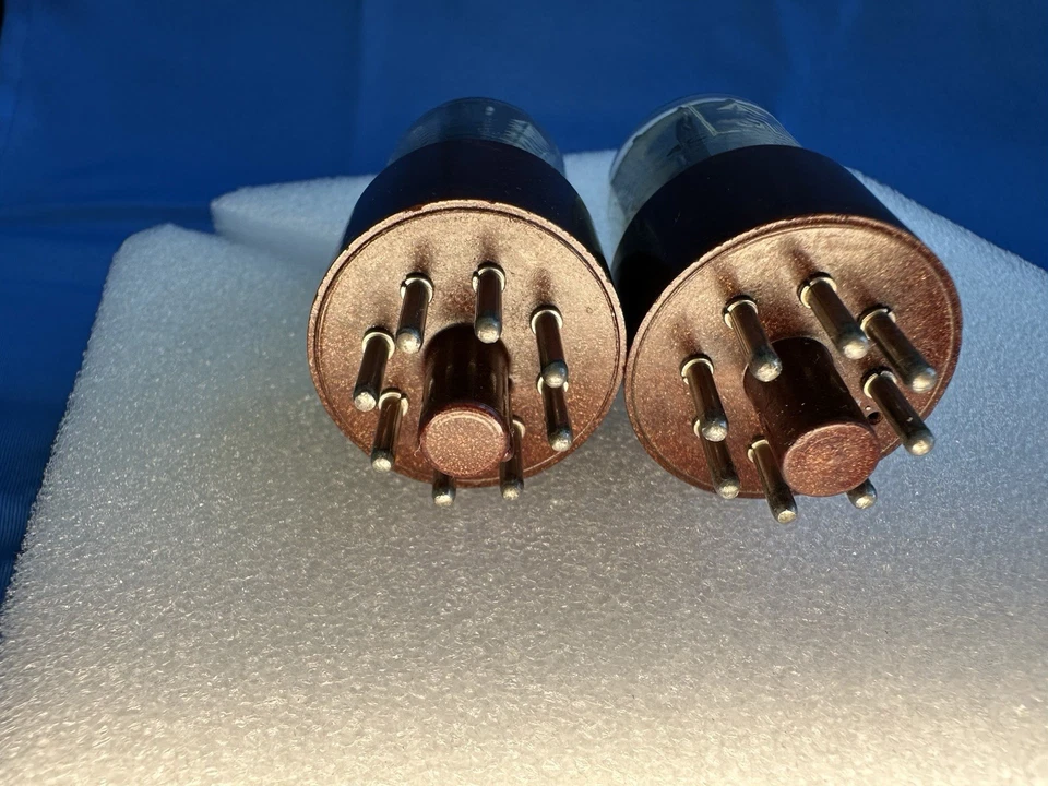 Par de tubos de vacío vintage Brimar CV1988 6SN7GT Foto 4 de 4