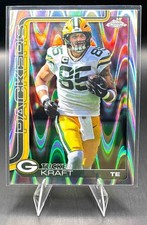 2025 Topps Chrome Tucker Kraft #108 RayWave Refractor Packers