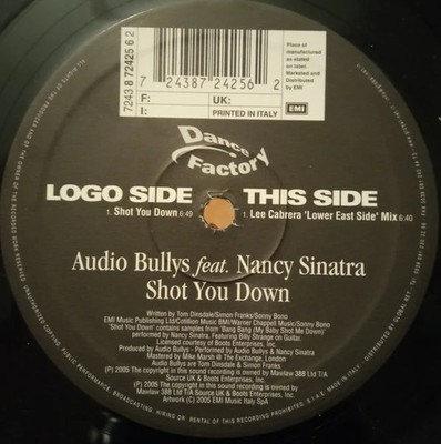 Audio Bullys - Shot You Down