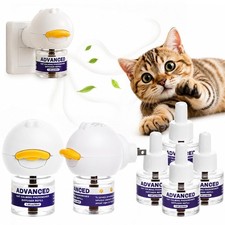Cat Calming Diffuser with Advanced Pheromone Technology, 120 Days Plug in