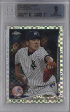 2014 Topps Chrome X-Fractor Masahiro Tanaka #10 BGS 9 MINT Rookie RC 0o9