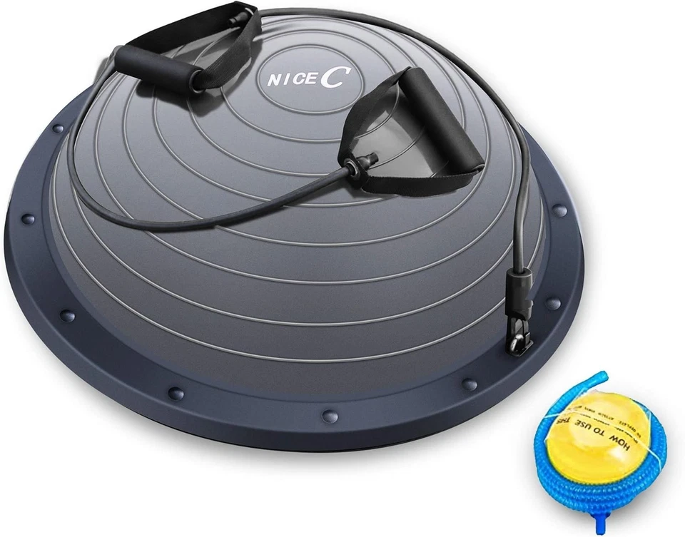 Half Balance Ball with Slip-Resistant Design: Safe & Durable Fitness Equipment - Image 3 of 4