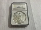2013 $1 American Silver Eagle NGC MS70 Brown Label .999 Pure Fine