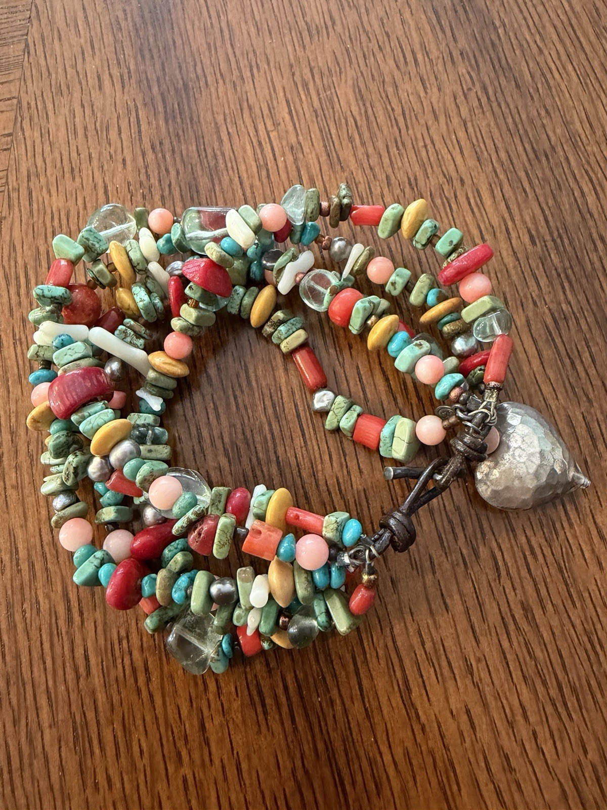 Jay King Multi Strand Toggle Bracelet Sterling Si… - image 1