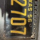 1956 Texas License Plate — photo 2