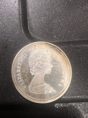 Kanada 1 Dollar 1981 Silber Proof Polierte Platte Eisenbahn Elizabeth II Etui