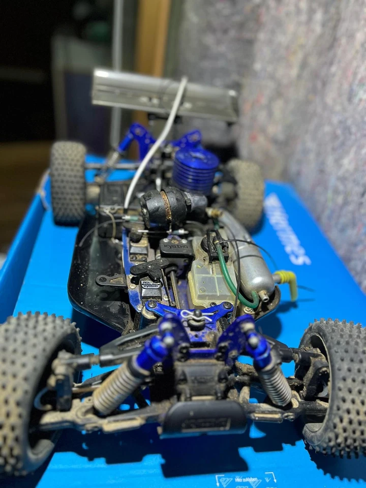 (14) Vintage Kyosho Prefex Nitro RC Auto 70er 80er Jahre *Rarität* - Bild 3 von 4