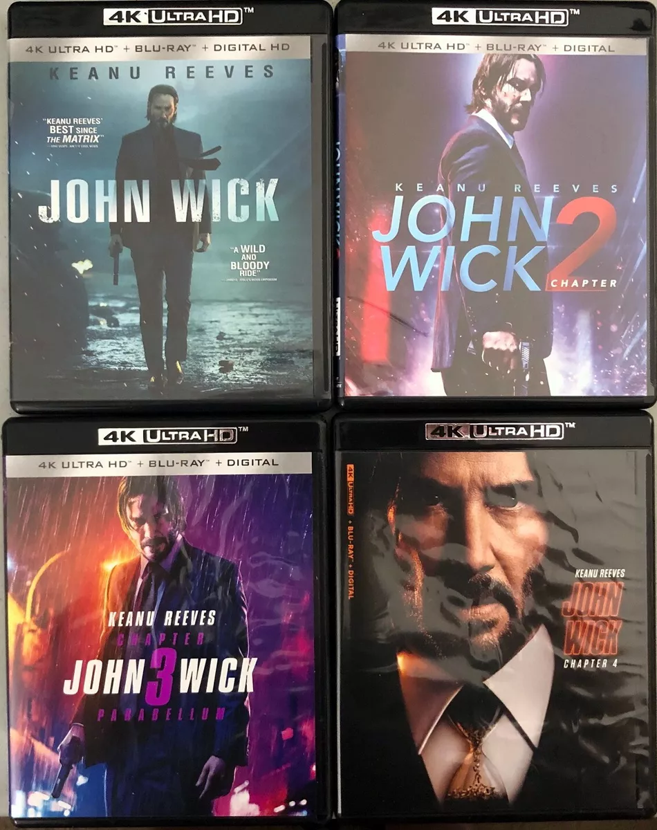 John Wick 4K Ultra Hd [Blu-ray] : : DVD e Blu-ray