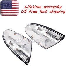 2PCS New LED Mirror Turn Signal Puddle Light For 2009-2018 Dodge Ram 1500 2500