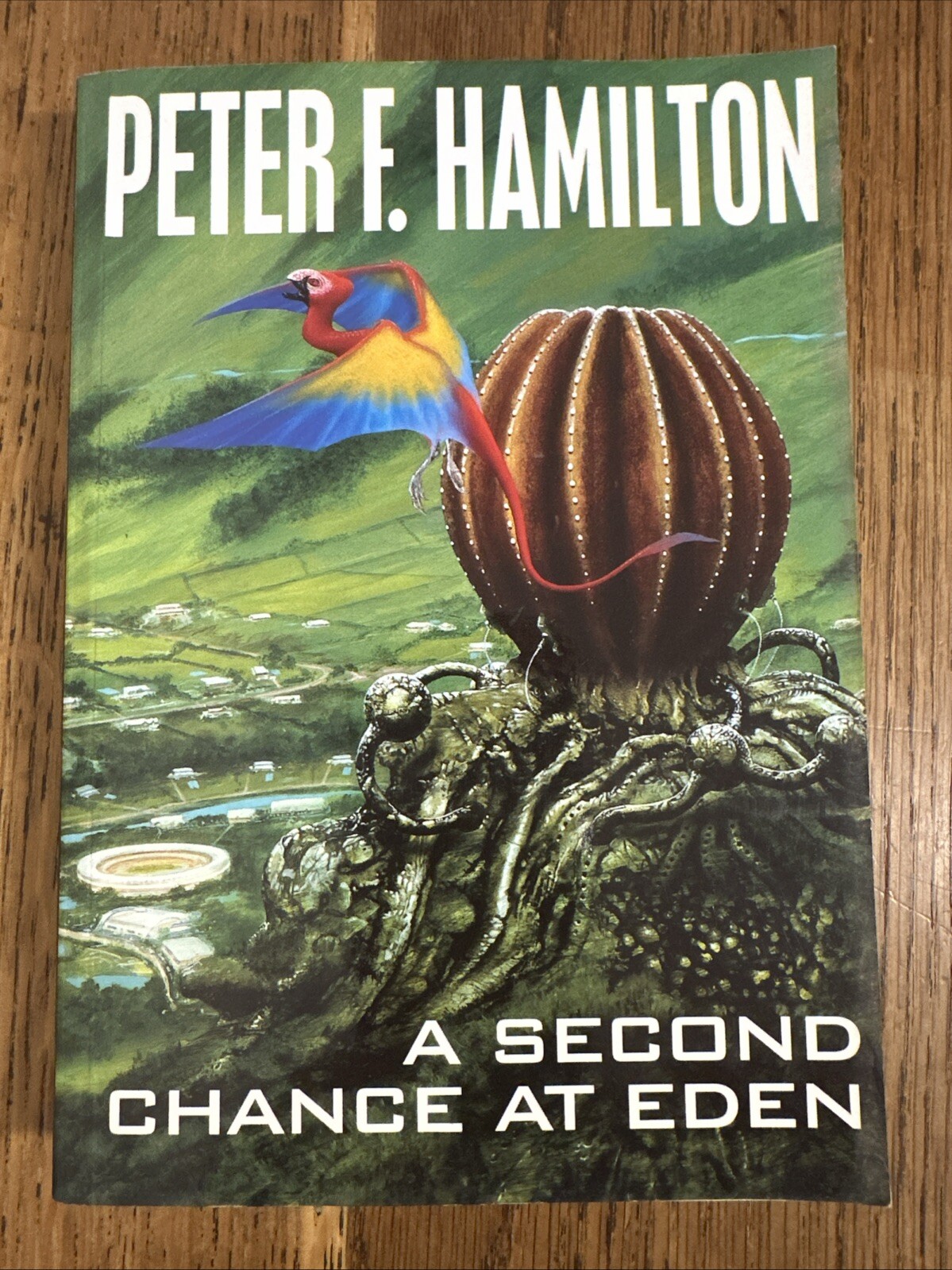 A Second Chance at Eden by Peter F. Hamilton SIGNED 1998 UK Proof - VGC