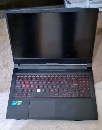 MSI Katana GF66 Intel i5 8GB RAM 512GB SSD Nvidia RTX 3050 15.6" Gaming Laptop - Picture 2 of 7