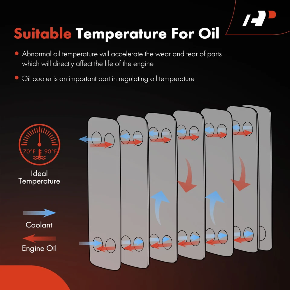 Transmisión automática. Enfriador de aceite para GMC Sierra 2500 Chevy Avalanche Silverado 1500 Foto 3 de 4