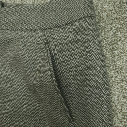 Banana Republic Skirt Women Sz 14 Brown A-line Front Pockets Lined Gentle Use - Picture 5 of 19