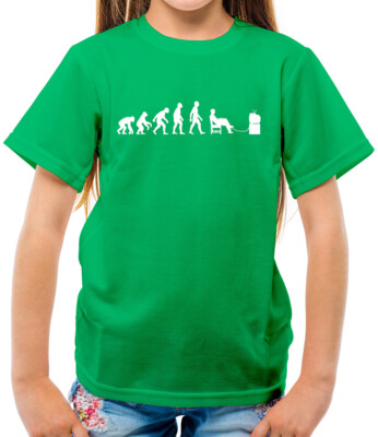 Evolution of Man Gamer - Kinder T-Shirt - Gaming - Spiel - Online - Konsole - Geek