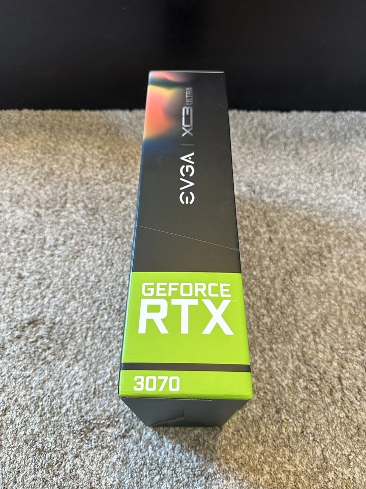EVGA GeForce RTX 3070 XC3 8GB GDDR6 Graphic Card (08GP53755KL) *SEALED BOX* - Image 2 of 3