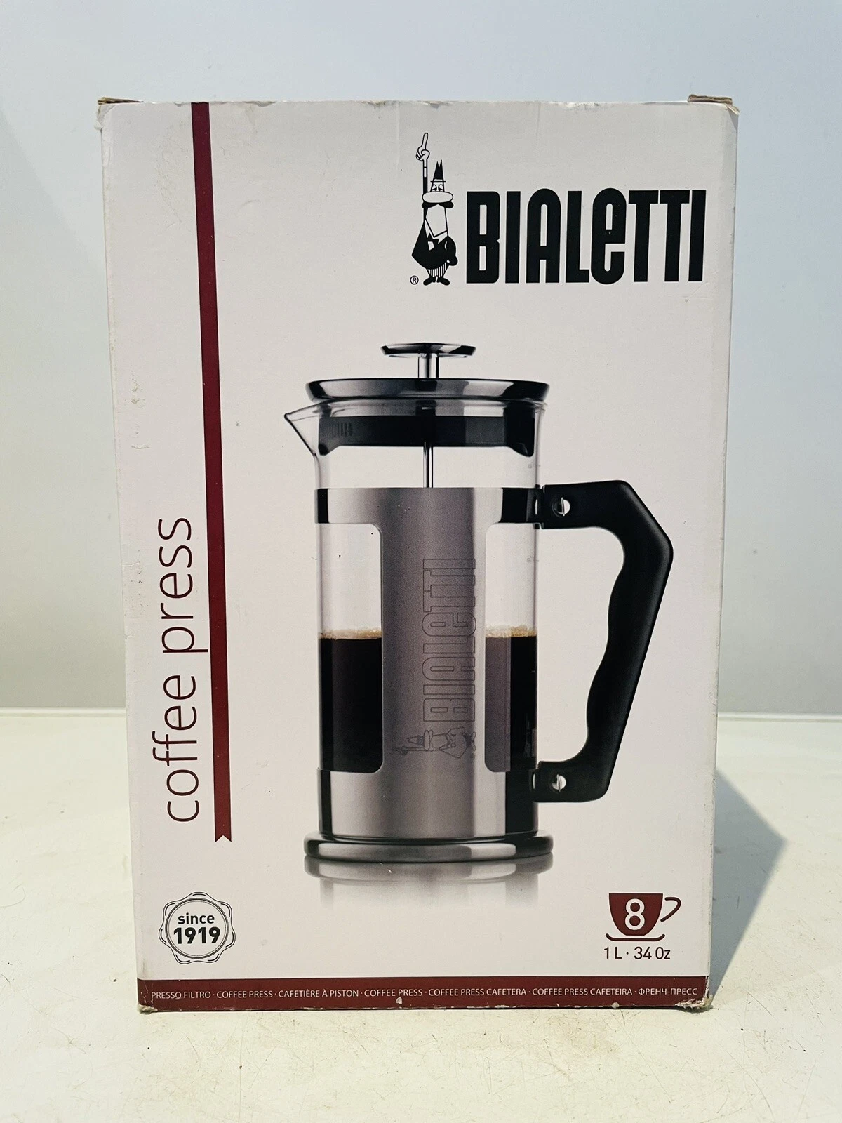 Bialetti Coffee Press Design Italy