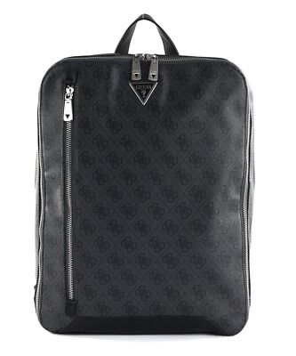 GUESS Torino Compact Backpack Freizeitrucksack Rucksack Black schwarz Neu