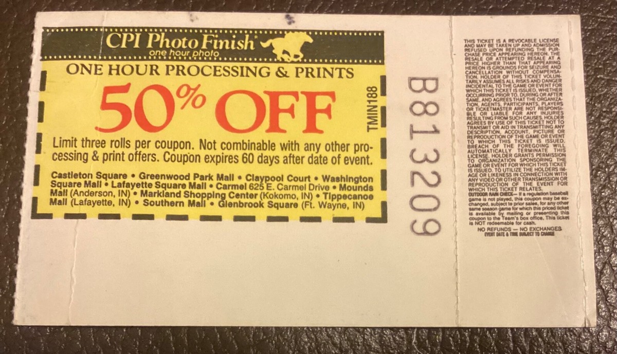 BRUCE SPRINGSTEEN'S TUNNEL OF LOVE EXPRESS TOUR CONCERT TICKET