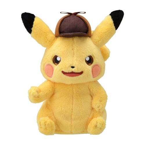 Pokemon Center Original Detective Pikachu Returns Talking Plush doll Pikachu