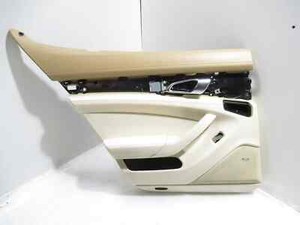 PORSCHE Panamera 970 Türverkleidung hinten links Luxorbeige/crema 97055591312