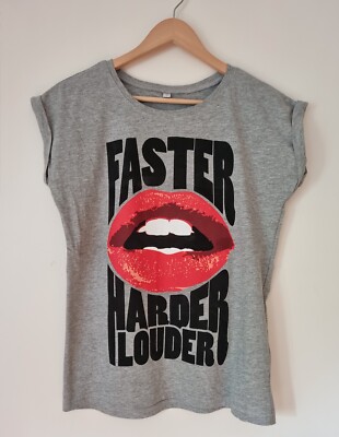 WACKEN WOA Faster Harder Louder Crew T-Shirt Metal Festival rar selten Sammler 