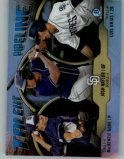 2019 Talent Pipeline #TPSDP Luis Urias/MacKenzie Gore/Josh Naylor (ref 150029)