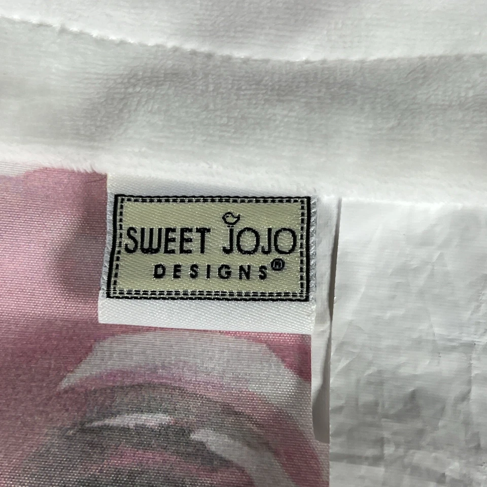 Juego de 2 piezas de ropa de cama Sweet Jojo Designs acuarela floral moisés bebé niña Foto 4 de 4