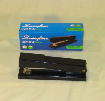 Swingline Light Duty Stapler #40501 Black NEW