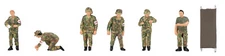 Faller 151752 1:87 HO Soldiers in medical service - NEW