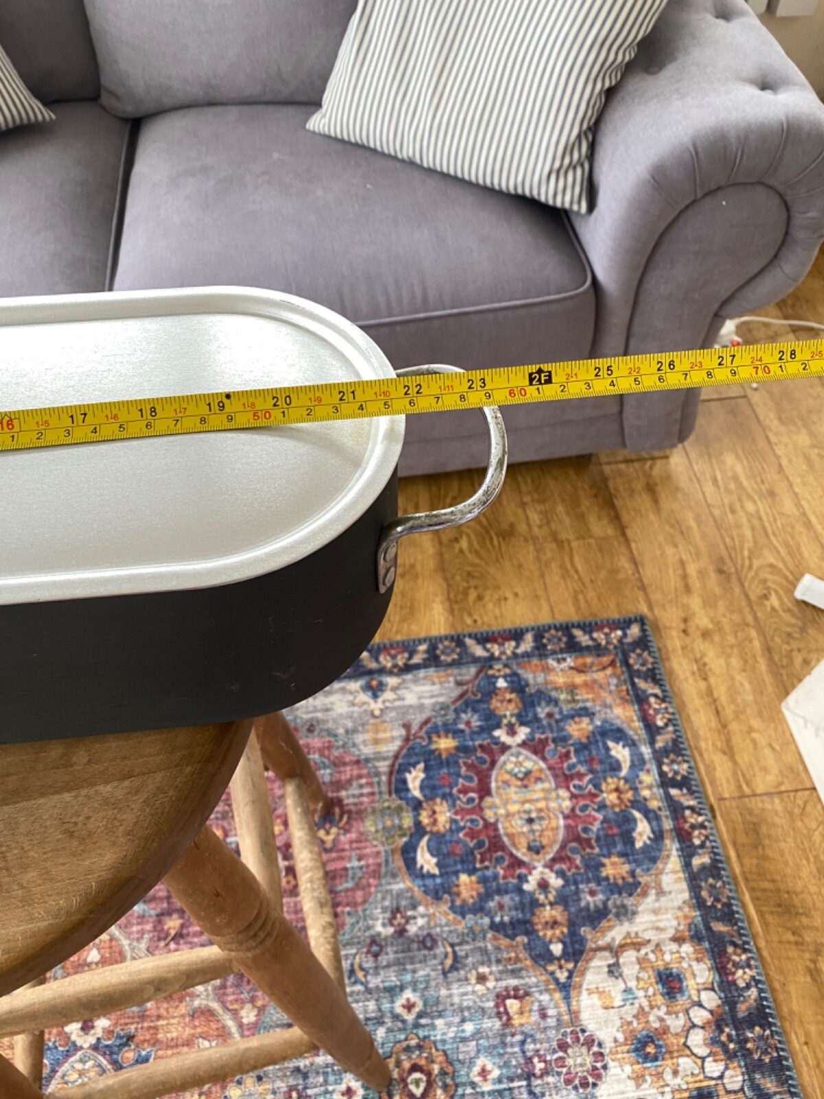 Rare Calphalon Fish Kettle Steamer Poacher Professional Commercial