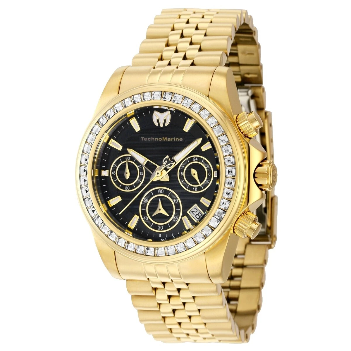 Наручные часы с хронографом TechnoMarine браслет нержавеющая сталь