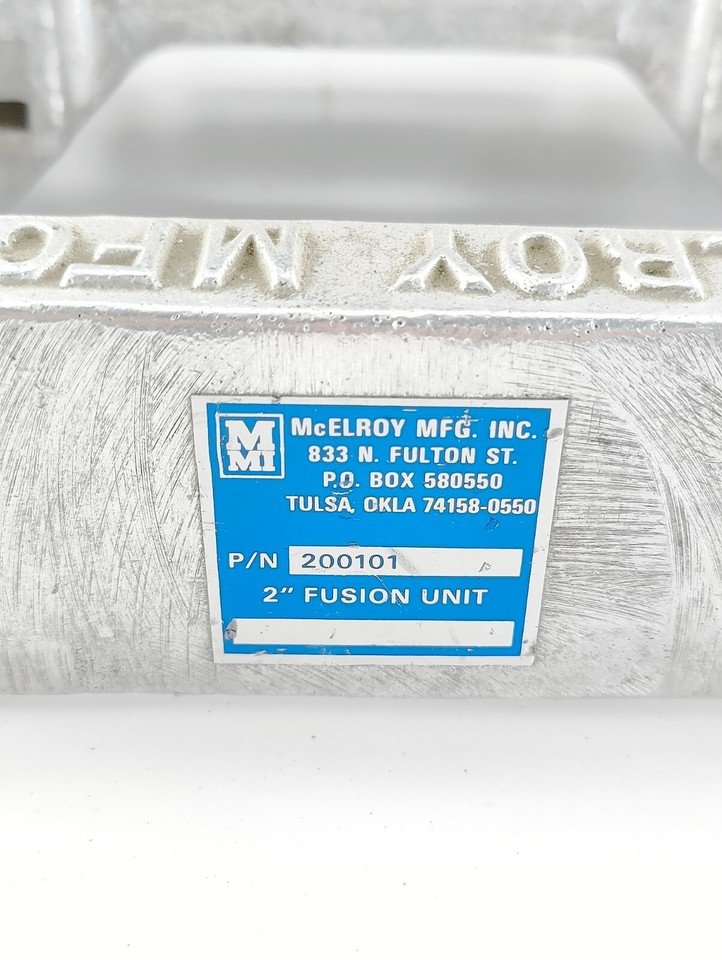 MCELROY 2CU 200101 PIPE COMBINATION FUSION MACHINE 2