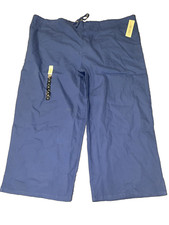 2005 Cherokee Men's Scrub Style Pants/Shorts True Navy 100 Cotton NWT SEE 