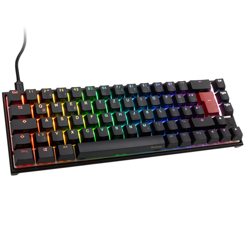 Ducky Mecha Pro SF Gaming Tastatur Cherry MX-Red Tastiera DKME2167ST-RDEPDAAT2