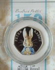 Beatrix Potter Peter Rabbit 2016 UK Silver Proof 50p Coin Ltd Royal Mint
