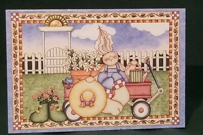 Cuddle Bunnies Note Cards Lori Gardner 10 + 10 Envelopes NIP